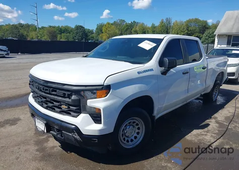 2023 Chevrolet Silverado 1500 4Wd Standard Bed Wt from USA, damaged, VIN 3GCPDAEK7PG204819
